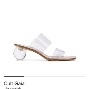 Cult Gaia Women's Clear Sandals